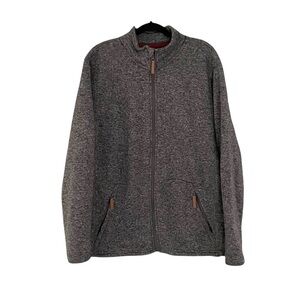 MOUNTAIN WAREHOUSE Mens Full-Zip Fleece Jacket Gray XXL